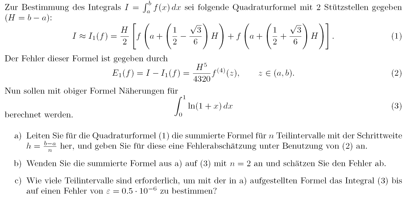 Klausur F10 Aufgabe 5